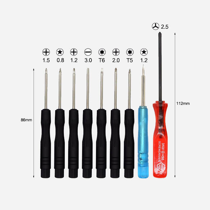 25 in 1 Completed Disassembly Repair Screwdriver Set Kit 
