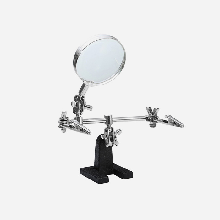Top Selling Auxiliary Clip Clamp Magnifying Glass Magnifier 