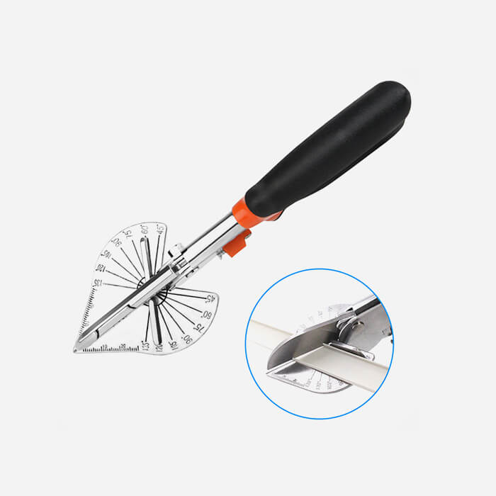 45 to 90 Degree Scissors for PVC PE Plastic Pipe cutting 