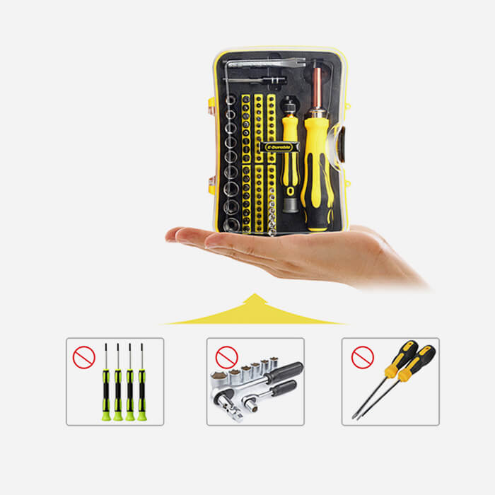 67 in 1 Magnetic screwdriver tool set Multifunction tool kit set 