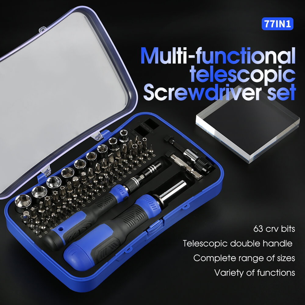 Best Mini Precision Screwdriver Set with 77 Bits 