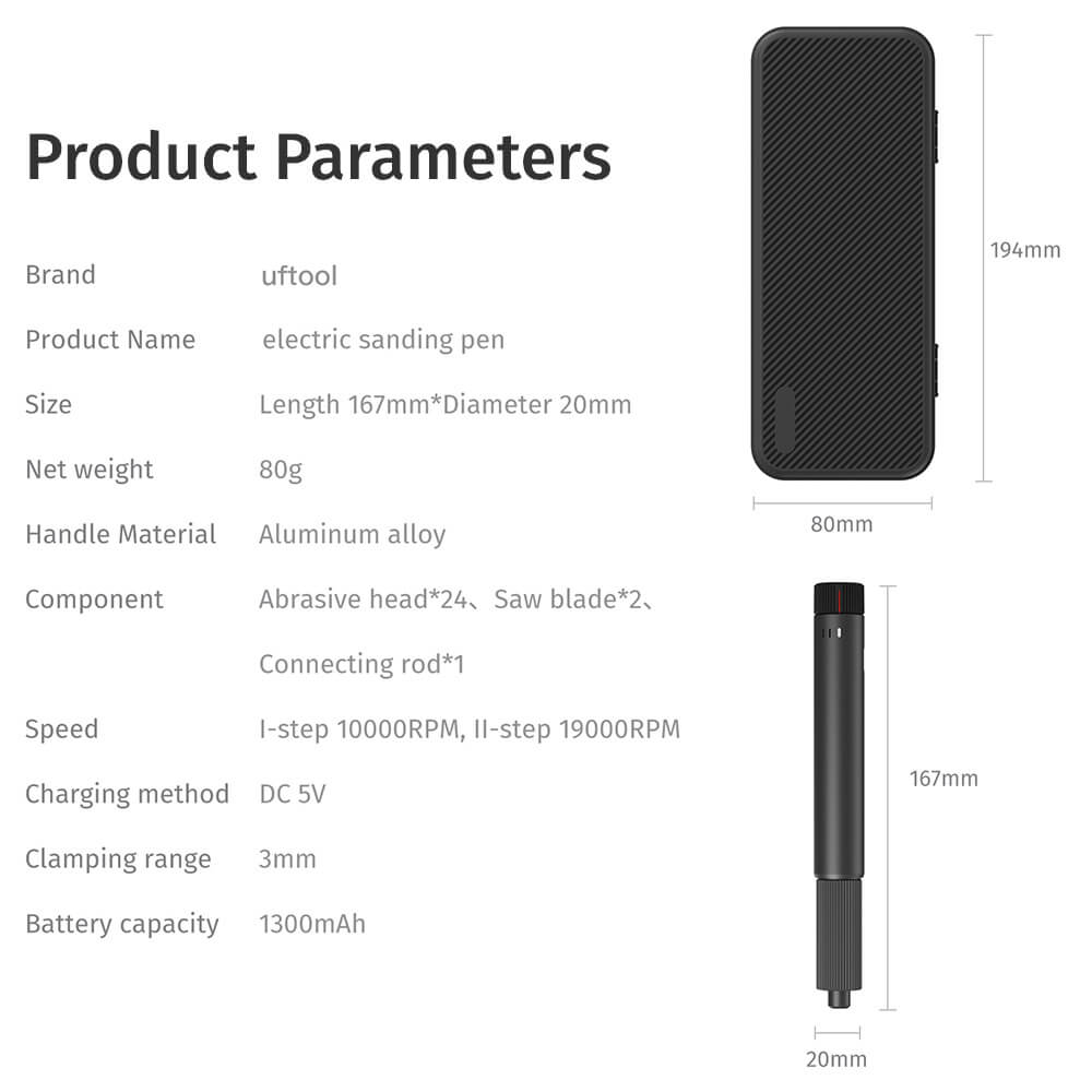 Precision Electric Sanding Pen