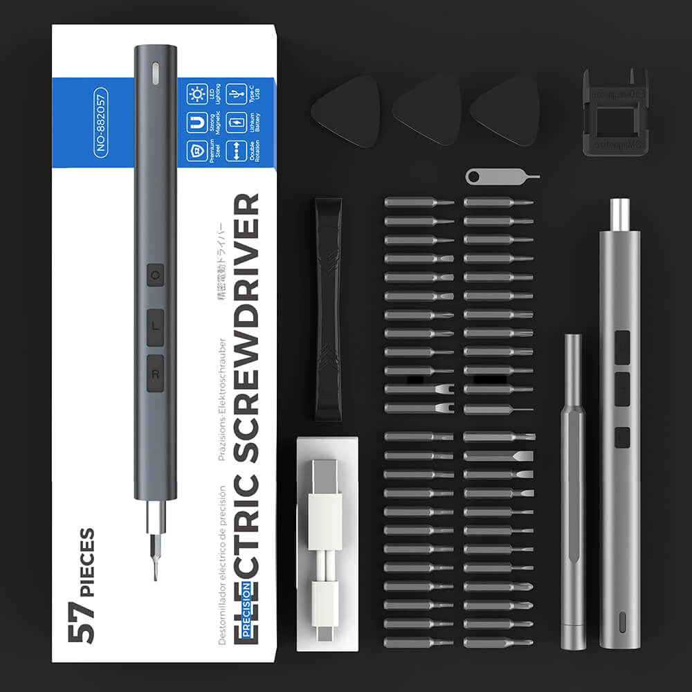 57 in 1 Mini Electric Screwdriver,Precision Power Screwdrivers Set Manufacturer