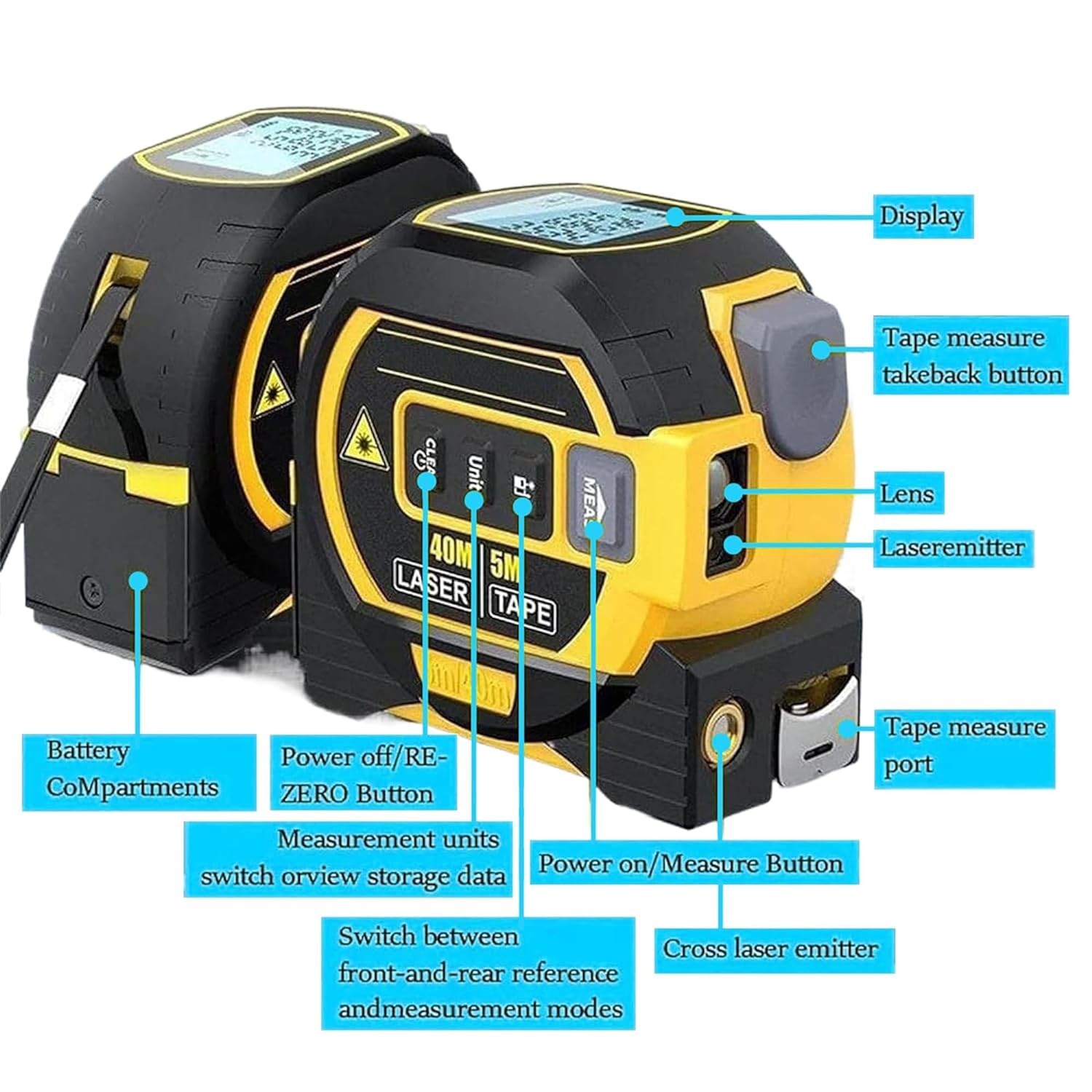 Digital Laser Tape Measure