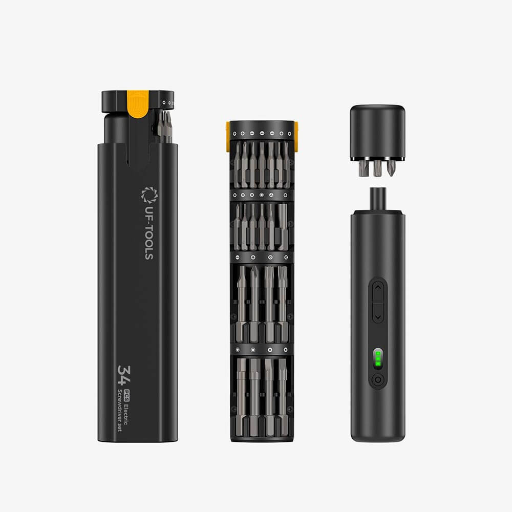 35-in-1 Automatic & Manual Precision Screwdriver Set | 3-Gear Torque | UF-TOOLS